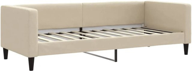 vidaXL Tagesbett in Beige mit Polsterung und Schlaffunktion, B/T/H: 200 x 80 x 68 cm - Bild 1