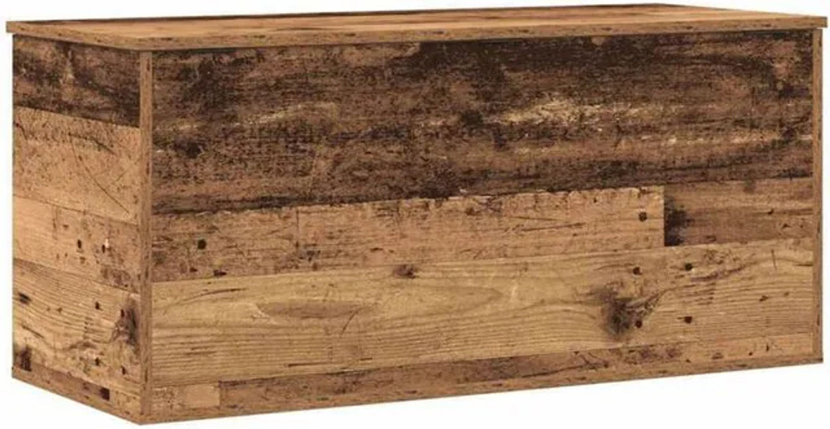 Aufbewahrungsbox aus Holz von vidaxl in Braun, B/T/H: 100 x 42 x 46 cm - Bild 1