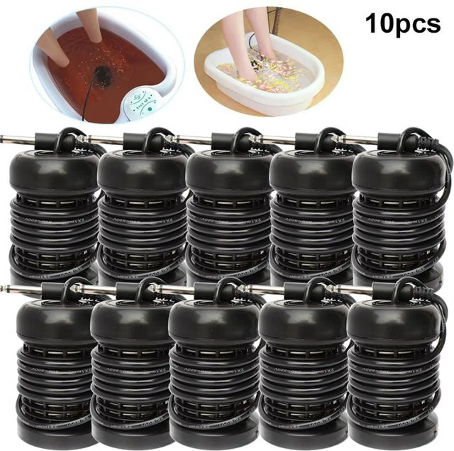 vilnason Ionenköpfe für Fußbadmaschine, 5/10 Stück, Unisex - Bild 1