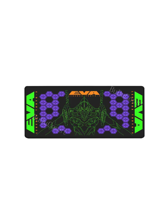 Potdemiel Evangelion Mauspad XXL Gamer Schreibtischunterlage mit HD-Druck in Multicolour - Bild 5