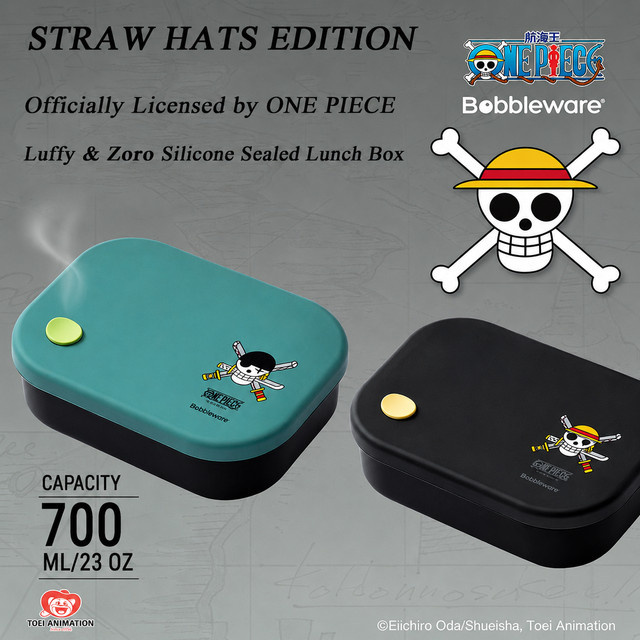 ONE PIECE Luffy Zoro Silikon-Lunchbox, Bento-Behälter, 1-teiliges Set - Bild 1