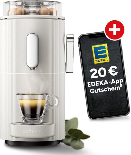 CoffeeB Kaffeemaschine Globe in Weiß - Bild 1