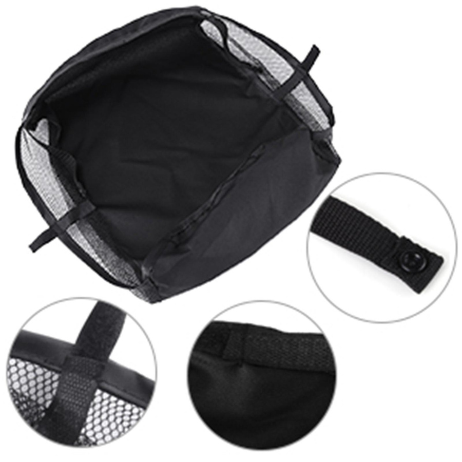 TOMTOP JMS Aufbewahrungskorb für Kinderwagen und Buggy aus Oxford-Stoff in Schwarz - Bild 3
