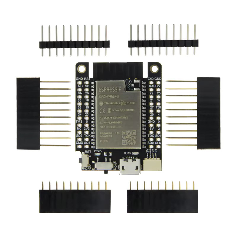 LILYGO TTGO T7 Mini32 V1.5 ESP32-WROVER-B Entwicklung Platine mit Dual Core PSRAM, Wi-Fi und Bluetooth, Schwarz - Bild 3