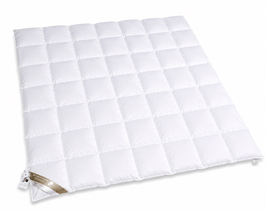 Frankenstolz Ganzjahres Daunenbett Betten Hofmann Franken Daunendecke, Farbe: Weiß, B/T: 200 x 220 cm - Bild 1