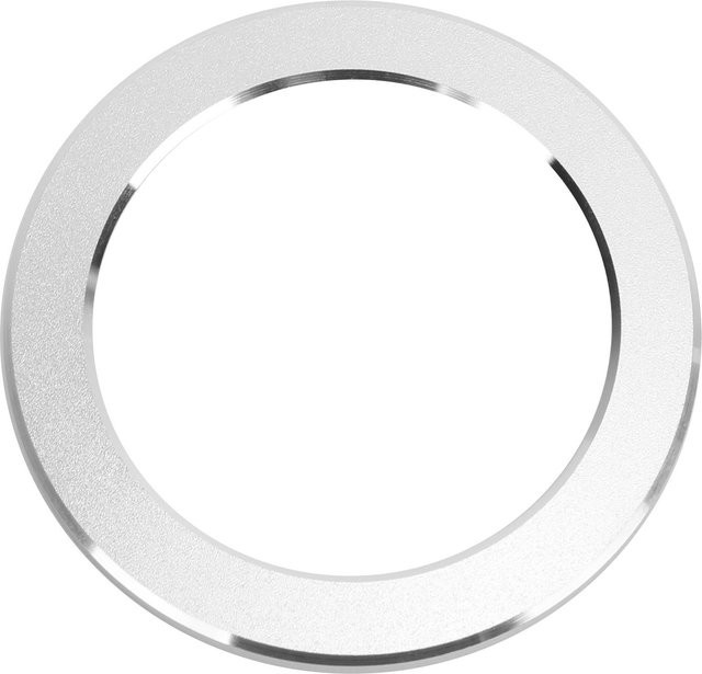 TOMTOP JMS Zierleiste für Start-Stopp-Knopf zur Zündungsabdeckung aus Aluminiumlegierung in Silber und Weiß - Bild 1