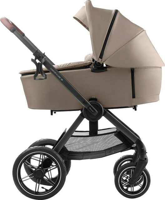 Hauck Kombikinderwagen Comfort N Care Air in Beige mit Sportsitz und Babywanne - Bild 1
