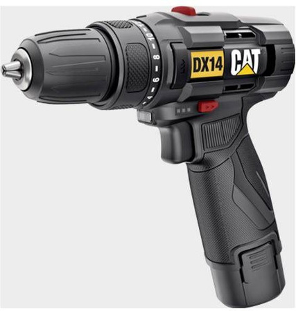 Caterpillar DX14 Akku-Bohrschrauber 12V 2.0Ah Li-Ion in Gelb inklusive Akku und Ladegerät