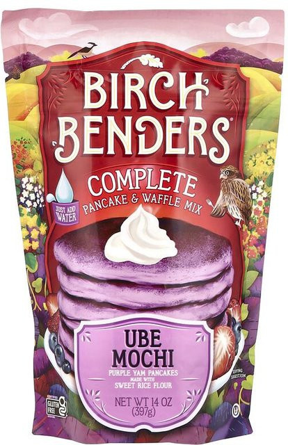 Birch Benders Komplett-Pfannkuchen- & Waffelmix Ube Mochi 397 g - Bild 1