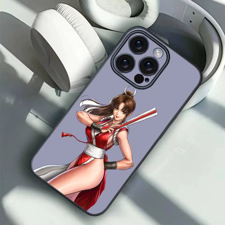 Mai Shiranui Handyhülle mit starker magnetischer Anziehung in Multicolour für iPhone 12 13 14 15 16 Pro Max mini Plus - Bild 3