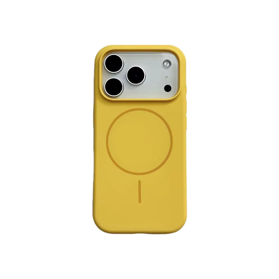 Apple Silikon Magnetisches Phone Case für iPhone 17 Air 16e 16 15 14 Plus 13 Pro Max mit MagSafe Kompatibilität in Rot - Bild 3