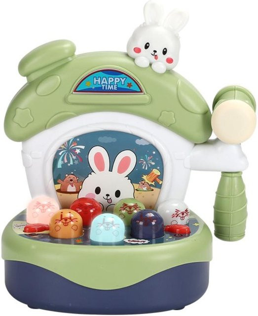 Discover Intime Wackelpudding Mini Murmeltier mit Hammer, Früherziehung, Maulwurf Hämmer-Spiel - Bild 1