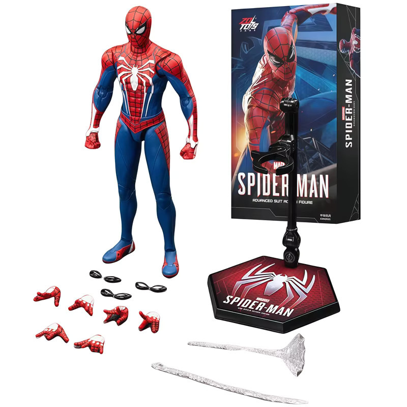 ZD Spielzeug Marvel Legends Avengers Spider-Man Peter Parker Actionfigur als Desktop-Ornament - Bild 3