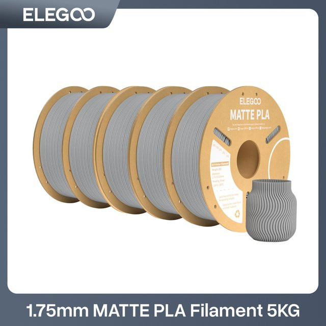 ELEGOO Mattes PLA-Filament 1,75mm in Lila für FDM-Drucker - Bild 1