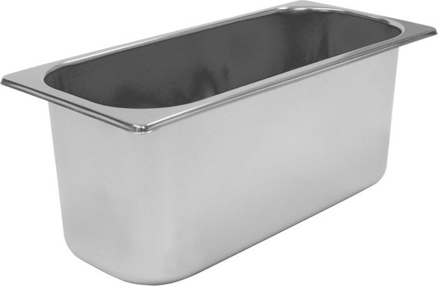 Schneider Eisbehälter aus Edelstahl in Silber, L 36 cm, B 16,5 cm, H 15 cm - Bild 1