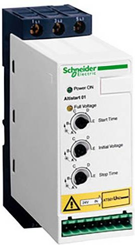 Schneider Electric Sanftstarter ATS01N212QN 5,5kW 3x380-415V 12A in Weiß - Bild 1