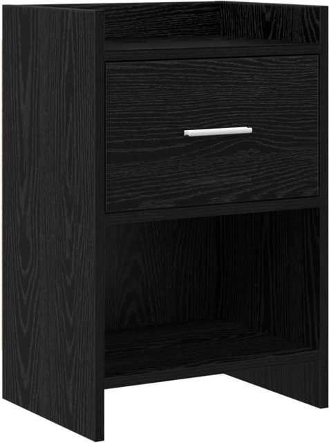 vidaXL Nachttisch aus Holzwerkstoff in Schwarzer Eiche, B/T/H: 40 x 30 x 60 cm - Bild 1
