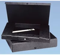 ELBA Dokumentenmappe Clip Folder A4 Schwarz 10 mm mit Blauer Engel Zertifizierung - Bild 1