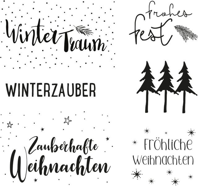 Clear Stamps Weihnachtsgrüße - Bild 1