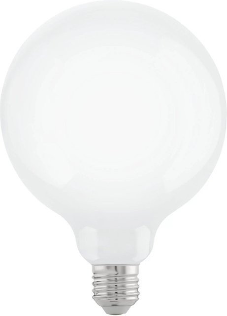 Eglo LED Leuchtmittel E27 Globeform in Weiß, 7,5 W, warmweiß, dimmbar - Bild 1