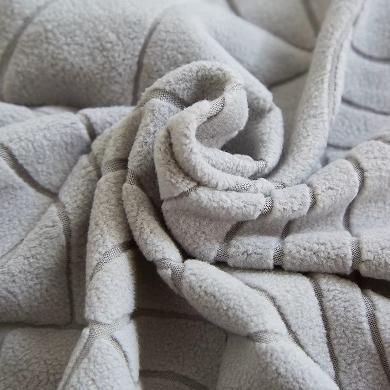 WANERQU Jacquard Ottoman-Hockerbezug für quadratische Fußhocker, elastischer Schonbezug - Bild 3