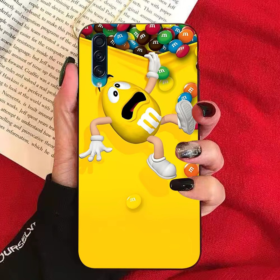 Handyhülle mit Schokoladenbohnen Design für Samsung Galaxy A-Serie in Braun - Bild 2