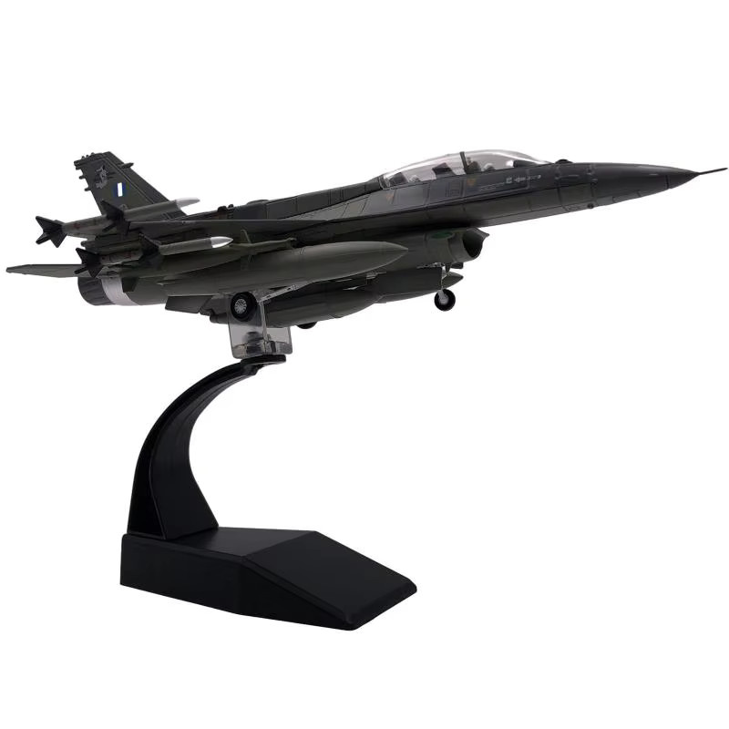 MagiDeal F16 Druckguss-Kampfflugzeugmodell, 1:72, Metall, Grau - Bild 4