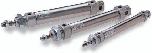 IMI Norgren RM/8026/M/80 Rundzylinder in Silber - Bild 1