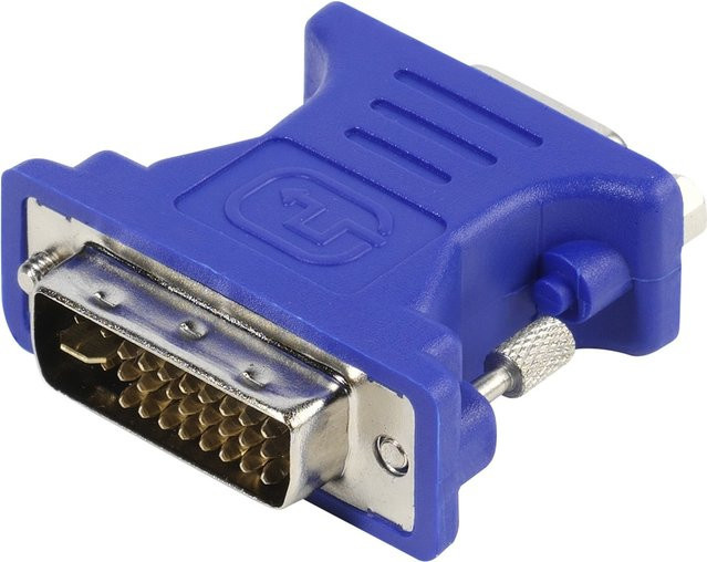 SBS Kompakter DVI-zu-HDMI-Adapter in Blau - Bild 1