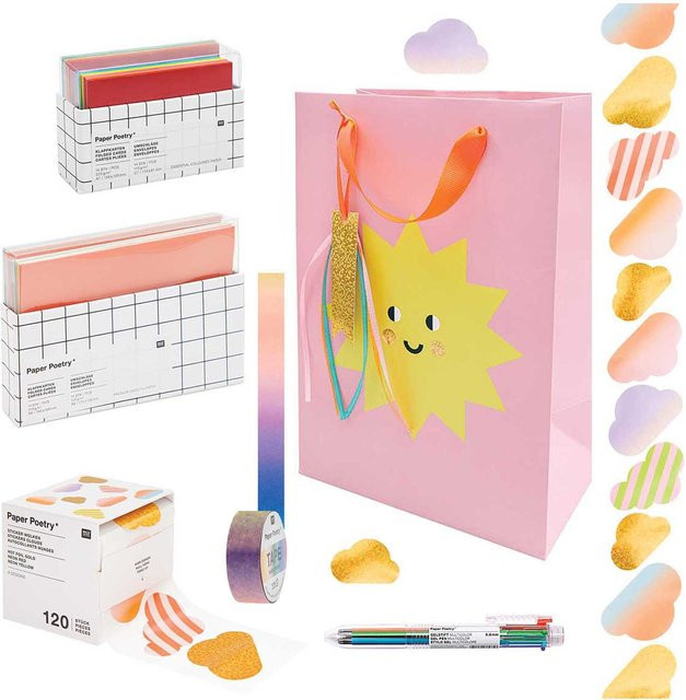 Rico Design Stationery Set Over The Rainbow Multicolor - Bild 1