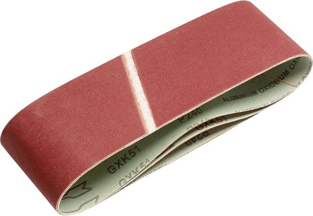LUX-TOOLS Schleifband K240 für Holz und Metall, Breite: 7,5 cm, Länge: 53,3 cm - Bild 1