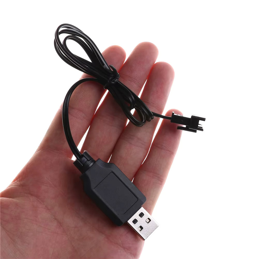 Universal USB-Ladegerät Adapterkabel für Sky Viper Drohnen und Hubschrauber, Schwarz - Bild 4