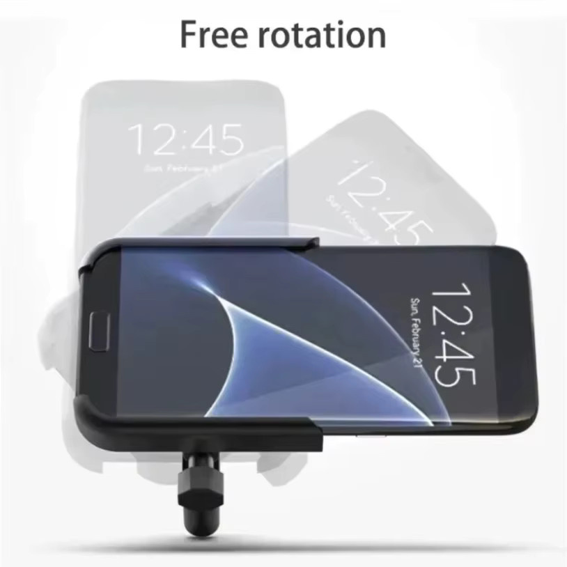 Smartphone Halterung aus Aluminiumlegierung für Motorrad und Fahrrad in Schwarz mit GPS Navigation Unterstützung - Bild 4