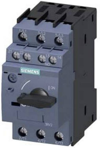 Siemens 3RV2011-1FA15 Leistungsschalter grau, Einstellbereich 3,5 - 5A, Schaltspannung max. 690 V/AC - Bild 1