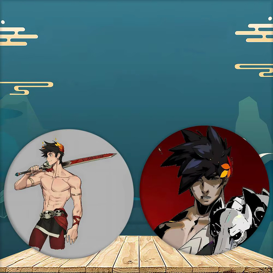52TOYS Brosche, H-Hades Videospiel Meme, Weißblech - Bild 6