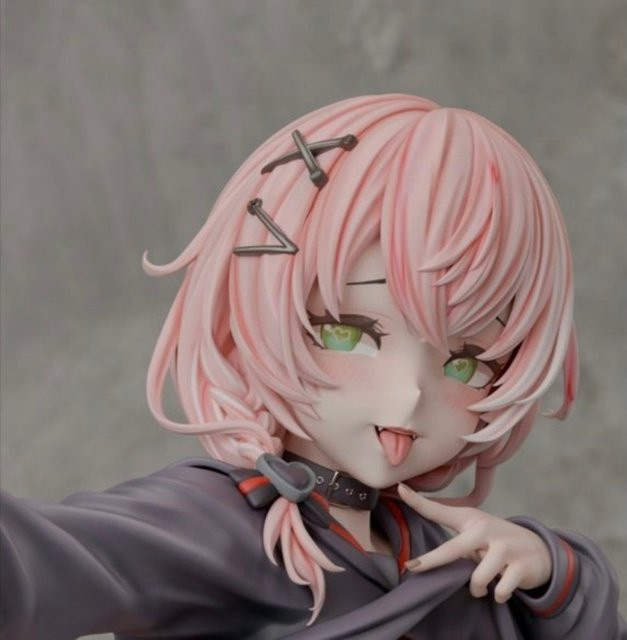 Bandai Anime GK Uniform Donna Kawaii Figur, Harz, Weißes Modell Spielzeug Puppe - Bild 1