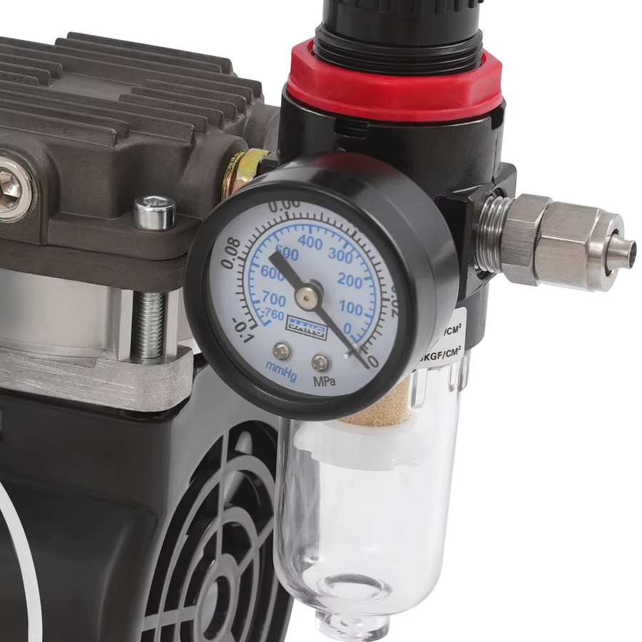 Bymaocar Vakuumpumpe 220 V mit -90KPA Unterdruck und G1/4 Anschluss für den industriellen Einsatz und das Labor - Bild 4