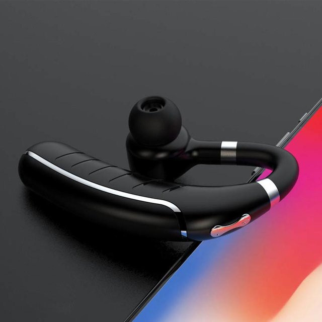 FC1 Business Bluetooth 5.0 Headset kabellose On-Ear Kopfhörer mit Geräuschunterdrückung und Mikrofon in Silber/Schwarz - Bild 1