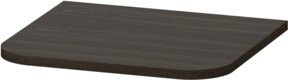 Duravit Abdeckplatte Happy D.2 Plus in Braun für Halbhochschränke, B/T: 40,3 x 36,4 cm - Bild 1