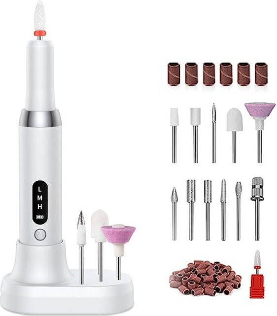 Binchi Health Technology Elektrischer Nagellackpolierer, Weiß, Unisex - Bild 1