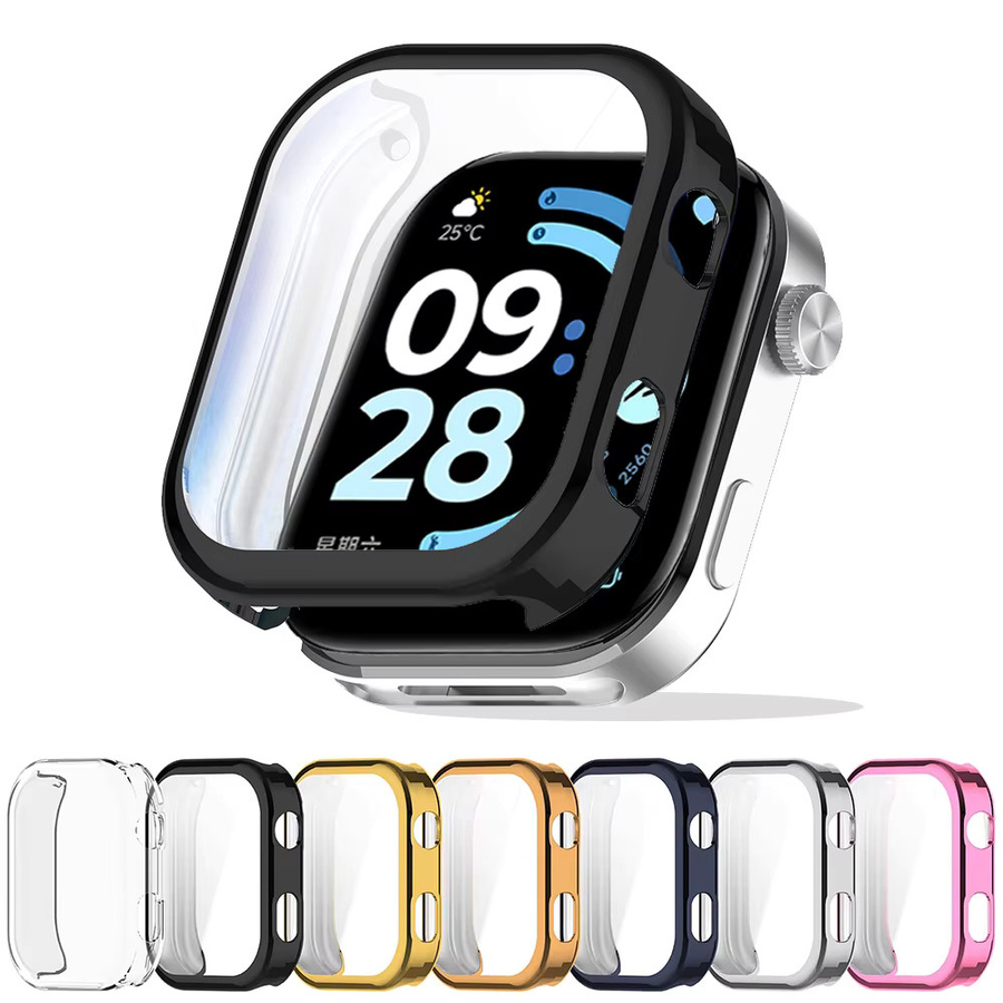 Xiaomi Hülle für Redmi Watch 6, Displayschutzfolie, TPU, transparent - Bild 2