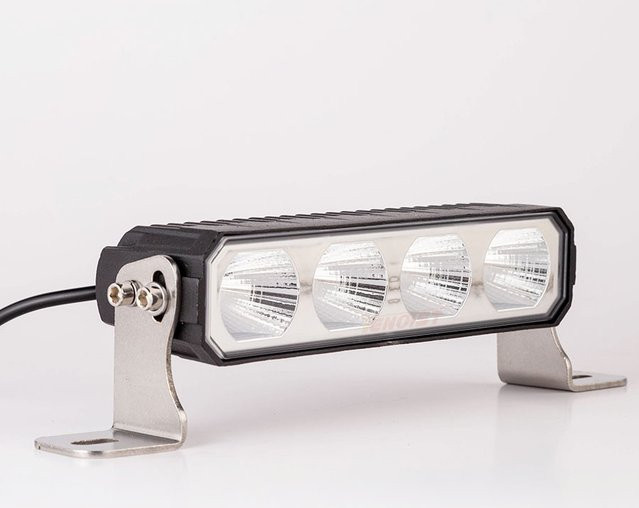 TENOIST LED Driving Head Arbeitslicht White Spot 7,8 Zoll für Auto, Offroad, Truck, Bus, Motorrad und ATV, 12-60V DC Universal, Schwarz - Bild 1