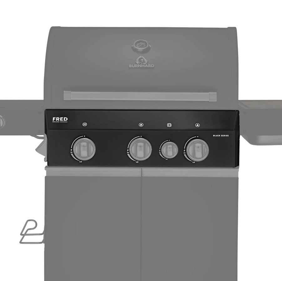 Frontblende Black für FRED Deluxe Series 3 Big FRED Deluxe Black - Bild 1