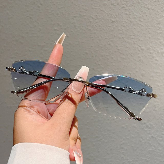 GM LUMIAS Sonnenbrille randlos, Damen, Metall - Bild 1