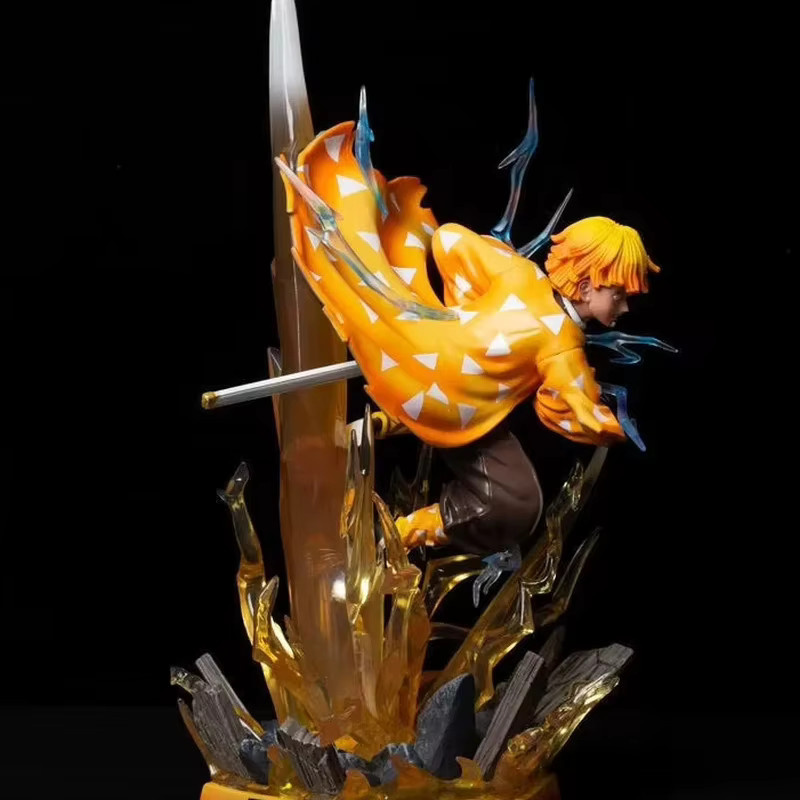 Bandai Demon Slayer Zenitsu, Anime-Figur, Modell-Statue, 35cm - Bild 2