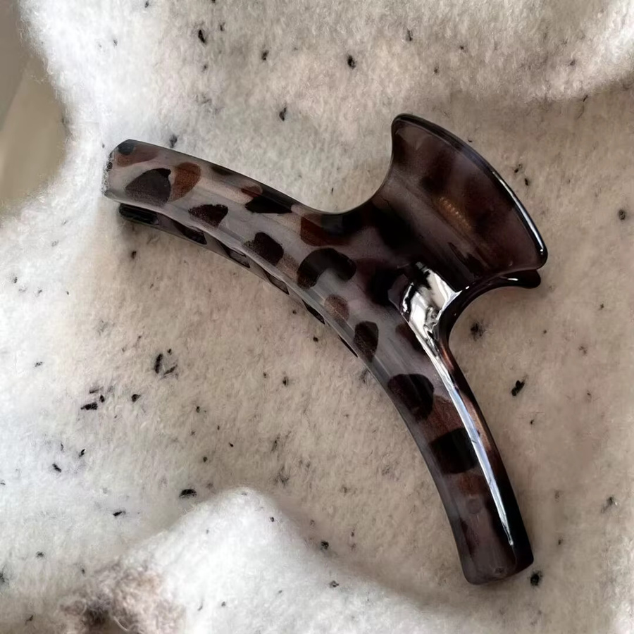 GIOIO Haarclip, Leopard Print, Grau, Damen - Bild 2