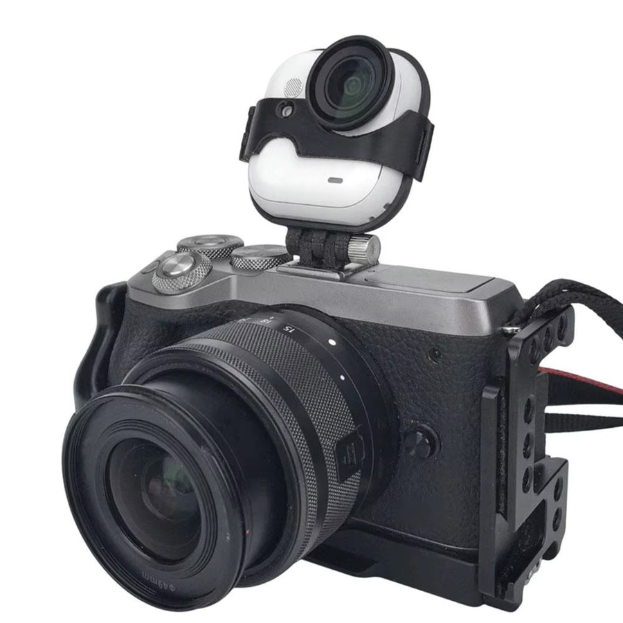Insta360 Hot Shoe Mount Adapter für Action Kamera in Schwarz - Bild 3