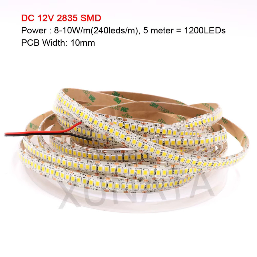 HEGEHE LED-Streifen RGB Multicolour und Weiss, 5 m Länge, 12 V, wasserdicht und flexibel - Bild 2
