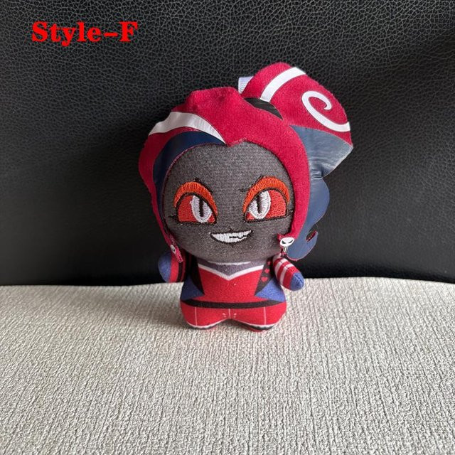 Yiran toy Hazbin Hotel Vox Plüschtier, Schlüsselanhänger, 10cm, ab 14 Jahren - Bild 1