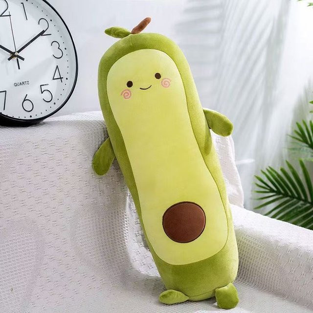 Yiran toy Avocado Plüschtier Puppe, Schlafkissen, Grün - Bild 1